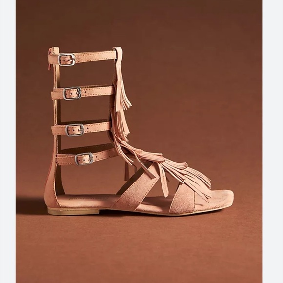 Anthropologie Jeffrey Campbell Gladiator Sandals Size 7 NWOT - Picture 2 of 4